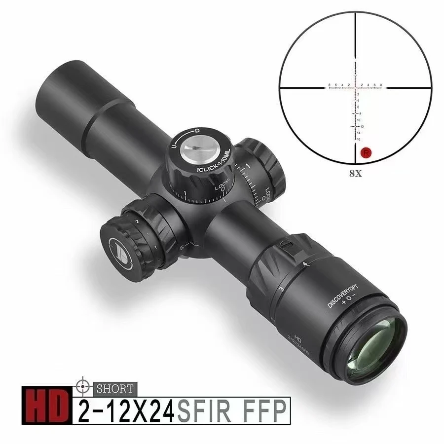 发现者ED-AR 1-8X24SFIR前置十字数字分化望远镜