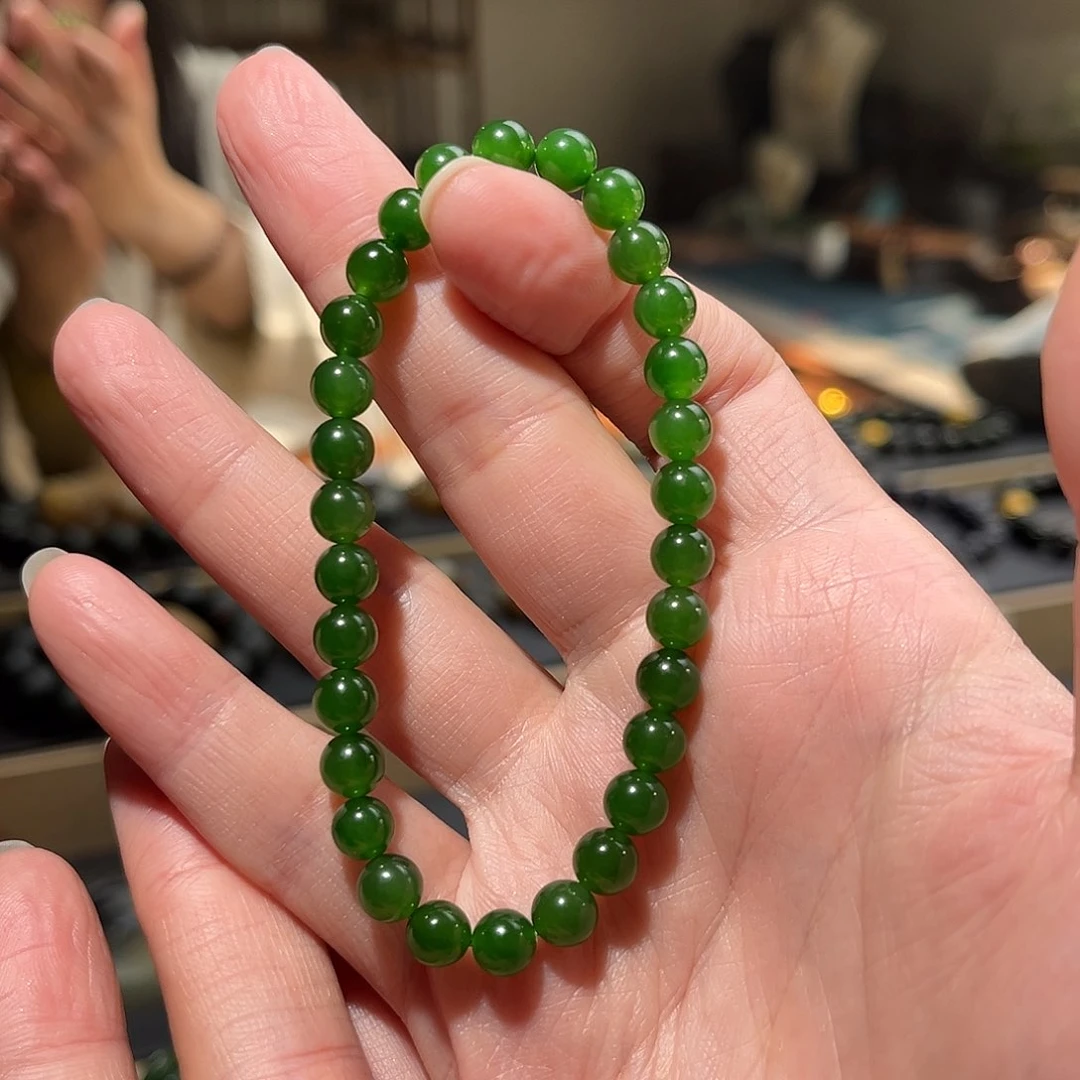 和田玉手链未镶嵌