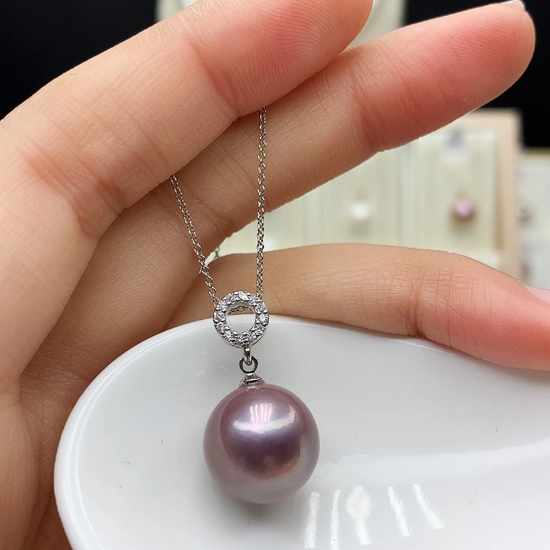 淡水珍珠颈饰合金