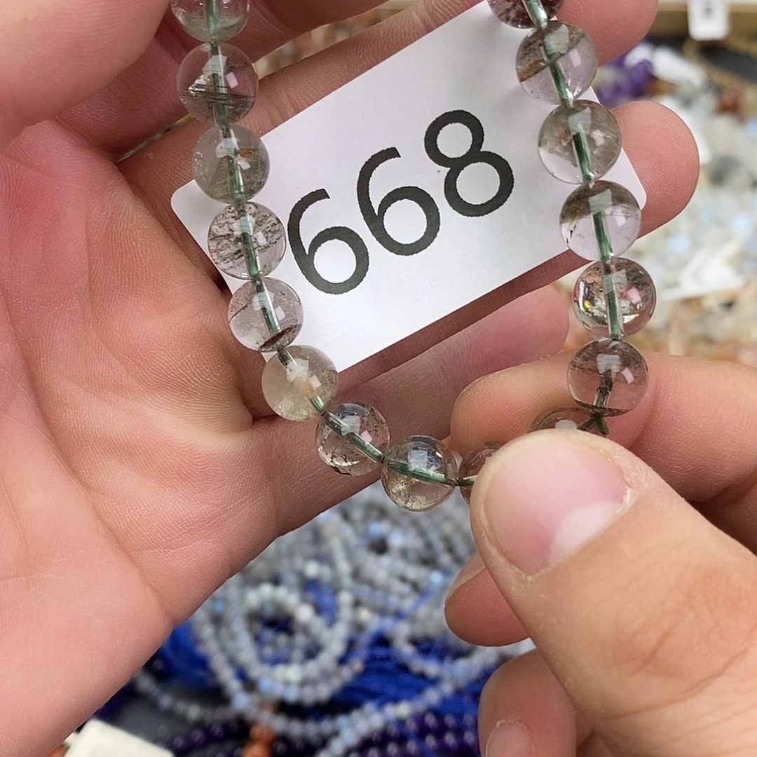 水晶未镶嵌手链手链