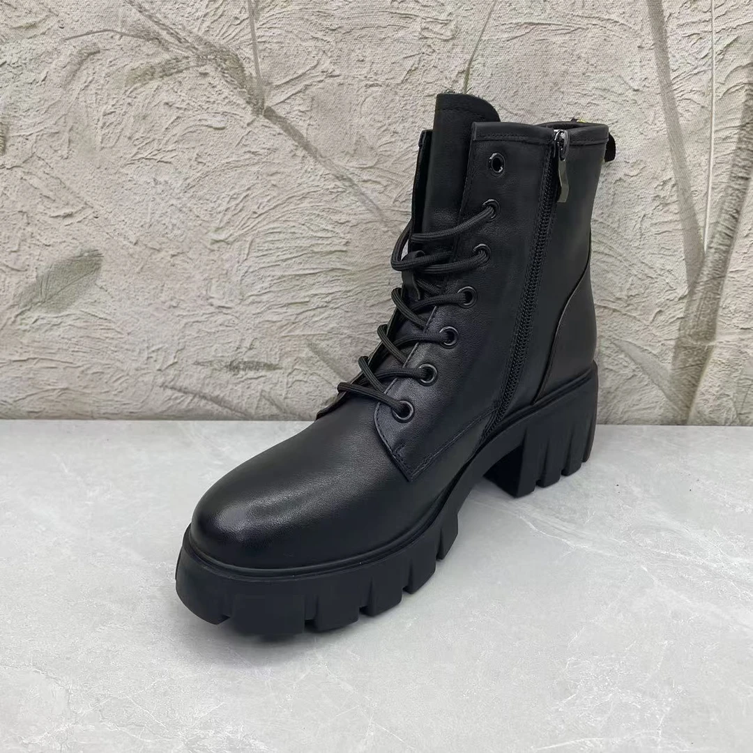 短靴女女靴子（牛皮）79083 绒(孤品) e区39码