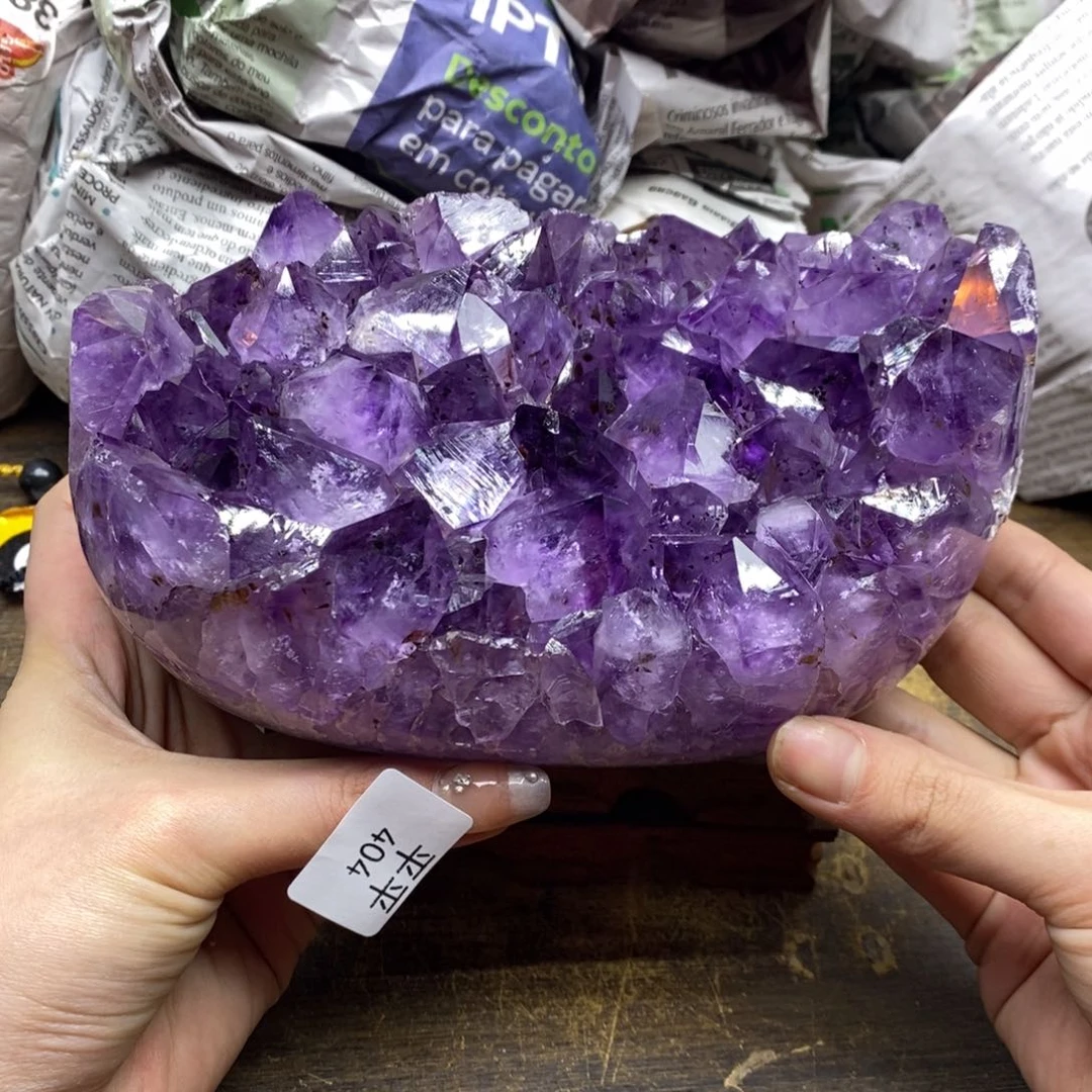 水晶乌拉圭未镶嵌