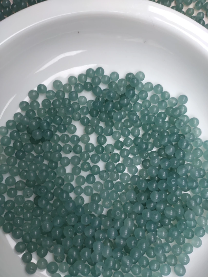 天然散珠w2020高冰蓝水4mm*100颗