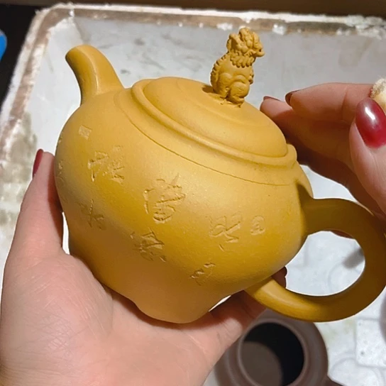 全手工，半手工制作宜兴紫砂壶