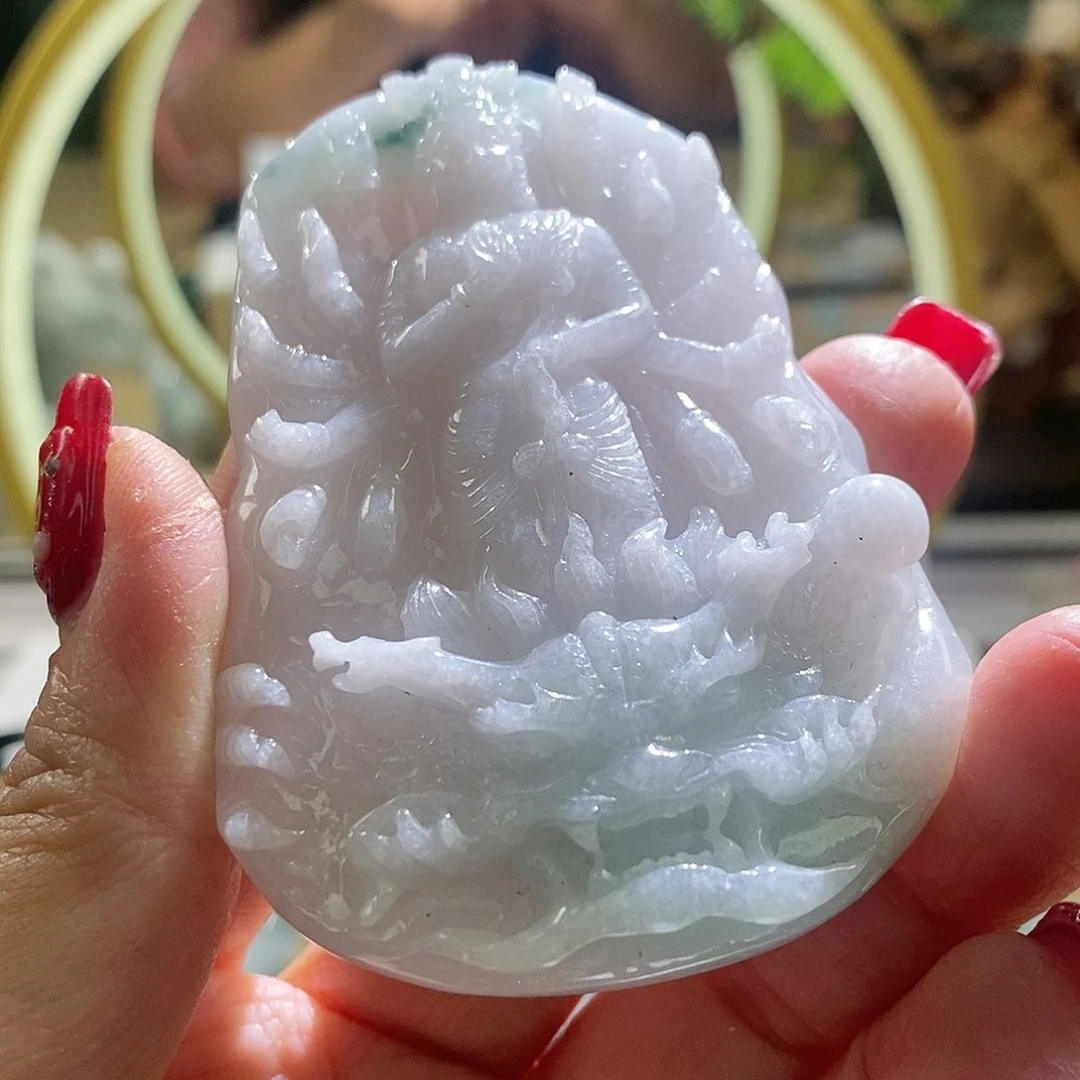 【闪购商品】翡翠颈饰未镶嵌千手