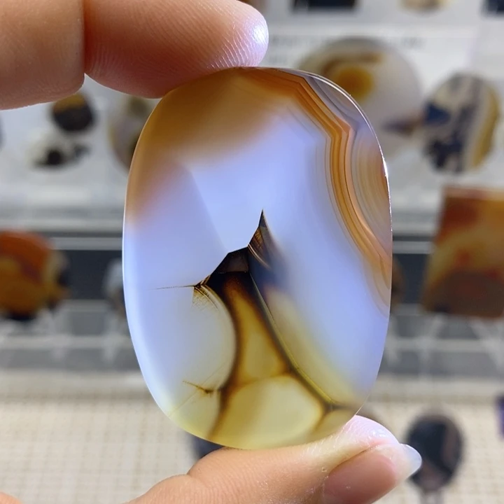 未镶嵌颈饰玛瑙/玉髓