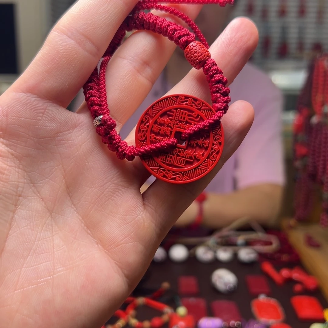 天然辰砂朱砂手串