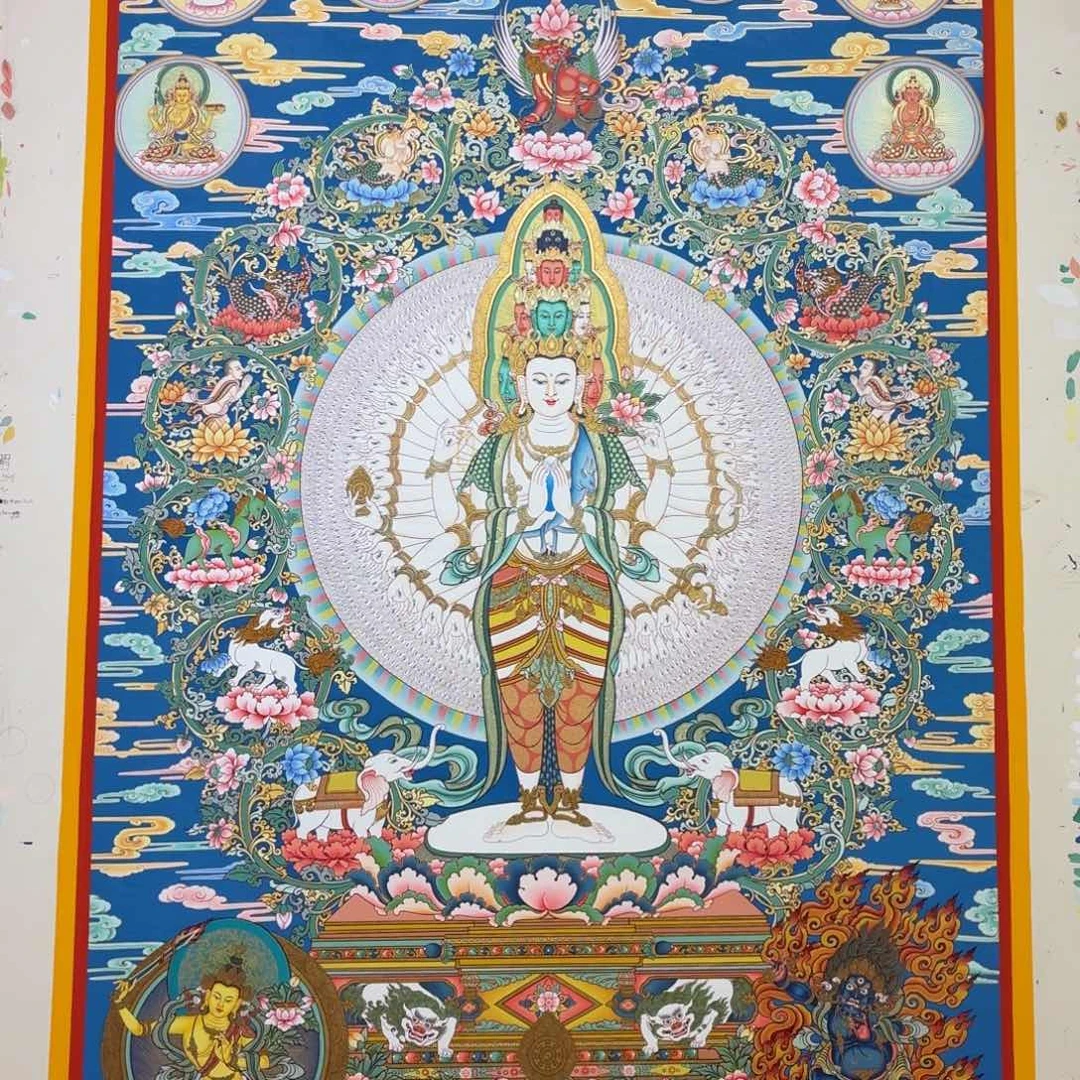 拿***姐吊坠红唐千手观音尾款