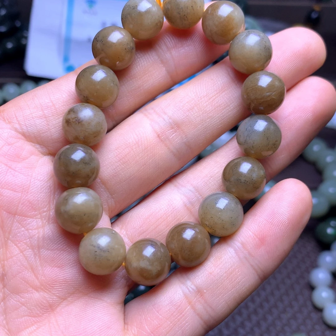 和田玉未镶嵌手串12