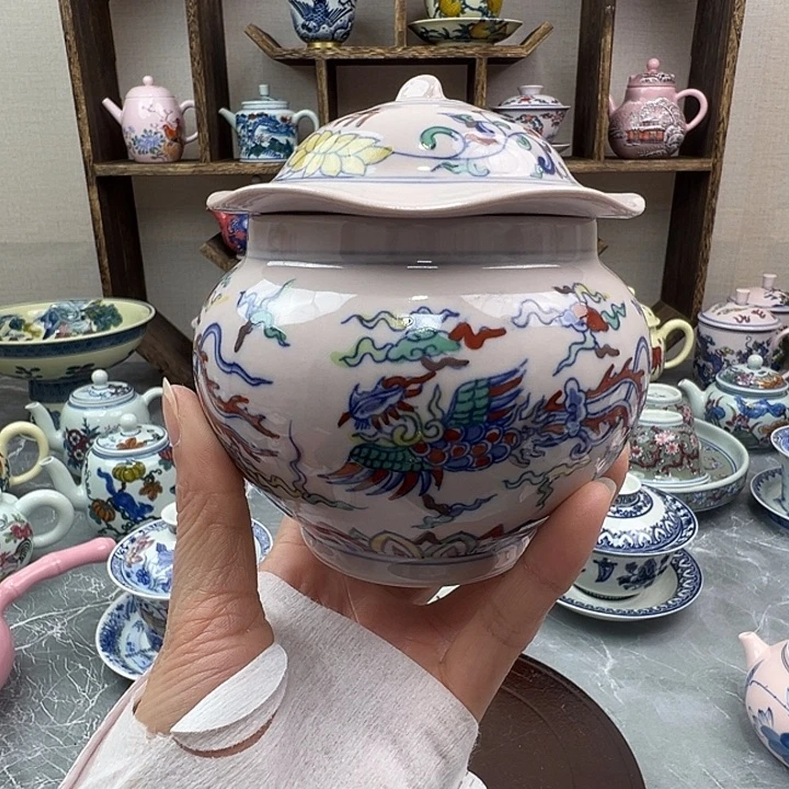 陶摆件景德镇陶瓷567老厂瓷63