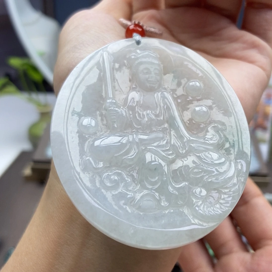 翡翠未镶嵌颈饰吊坠5
