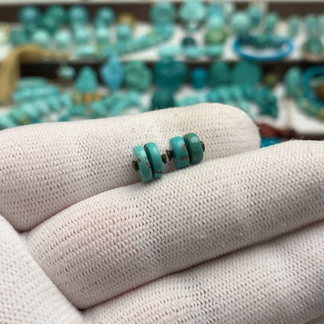 绿松石未镶嵌散珠