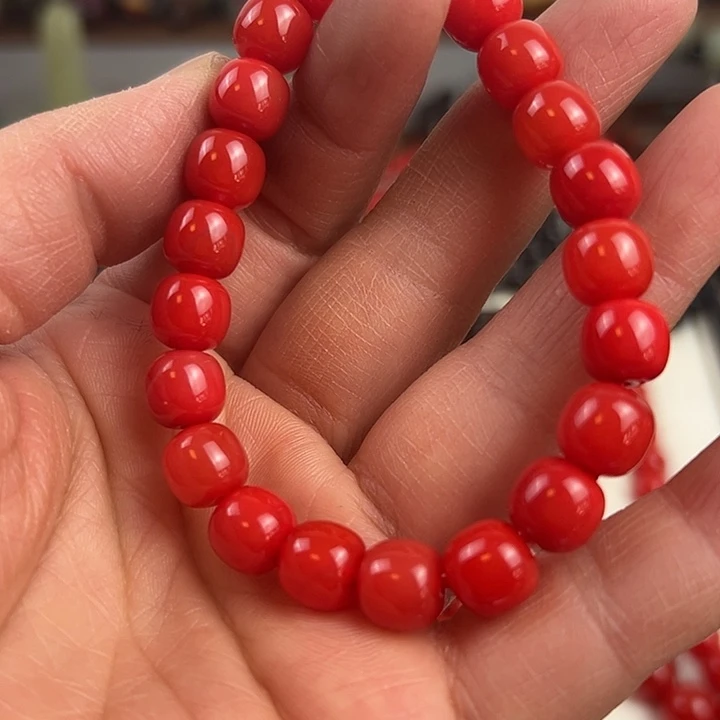 南红玛瑙颈饰合金