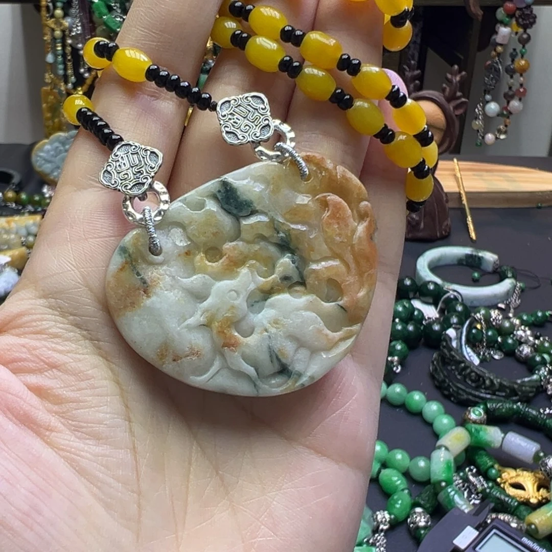 翡翠未镶嵌手链59