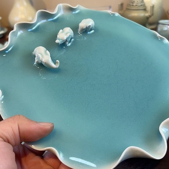 *****瓷片龙泉青瓷福利青瓷