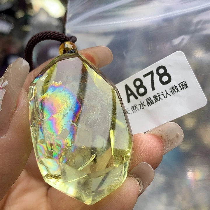 水晶吊坠未镶嵌水晶