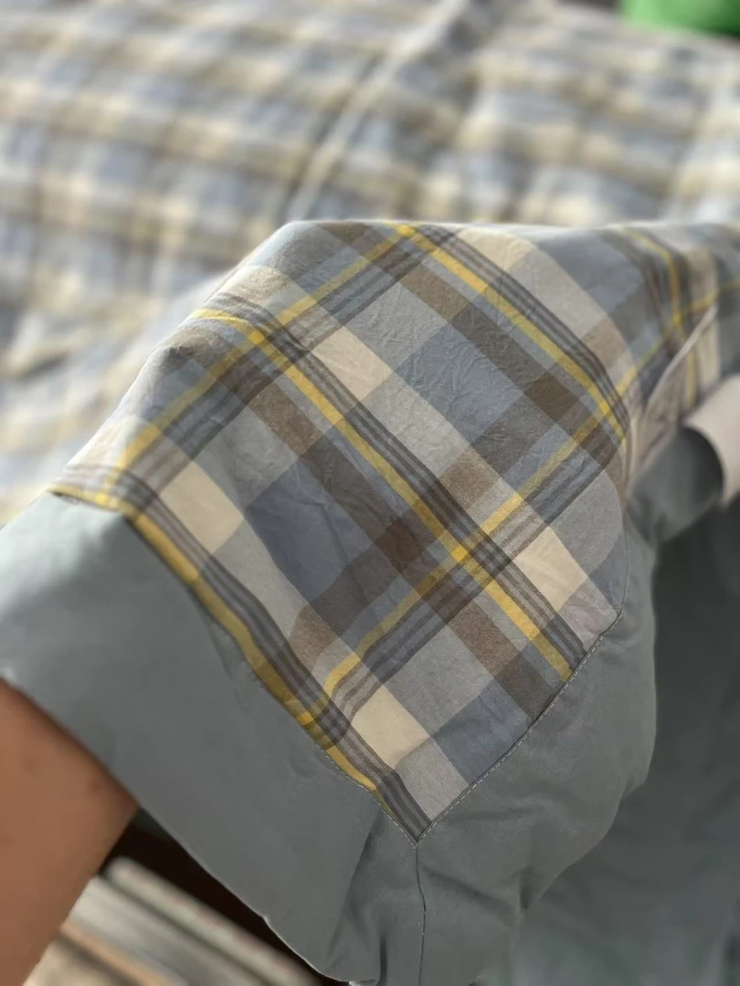 2025新款全棉色织水洗棉棉花夏被夏凉被空调被里外全棉双人被子