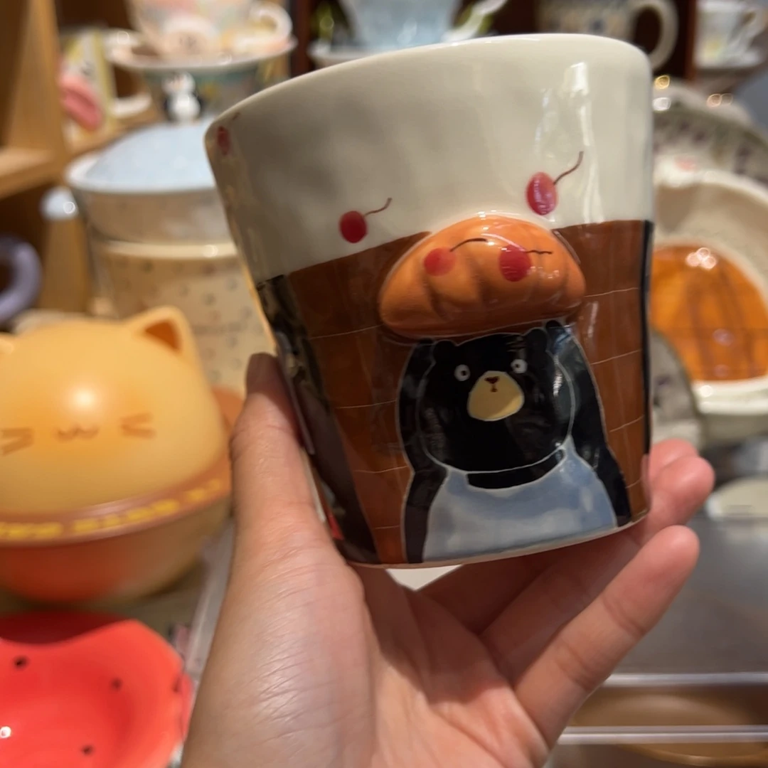 景德镇牛角包手握杯