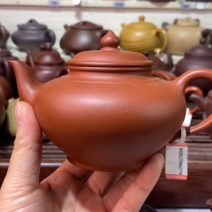 茶壶紫砂微瑕处理一把