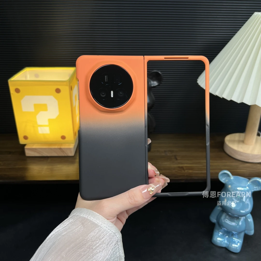 适用于荣耀MagicV5手机壳v5保护套折叠屏超薄新款渐变全包防摔款