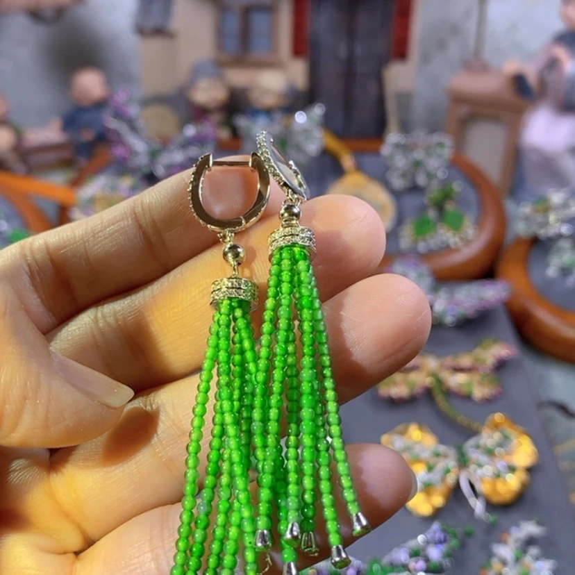 【闪购商品】银S925镶嵌挂件翡翠