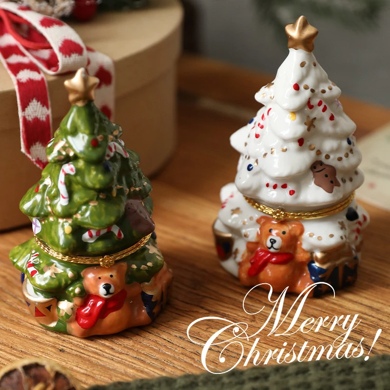 圣诞树香薰礼盒装饰摆件小礼品送闺蜜女生创意圣诞礼物