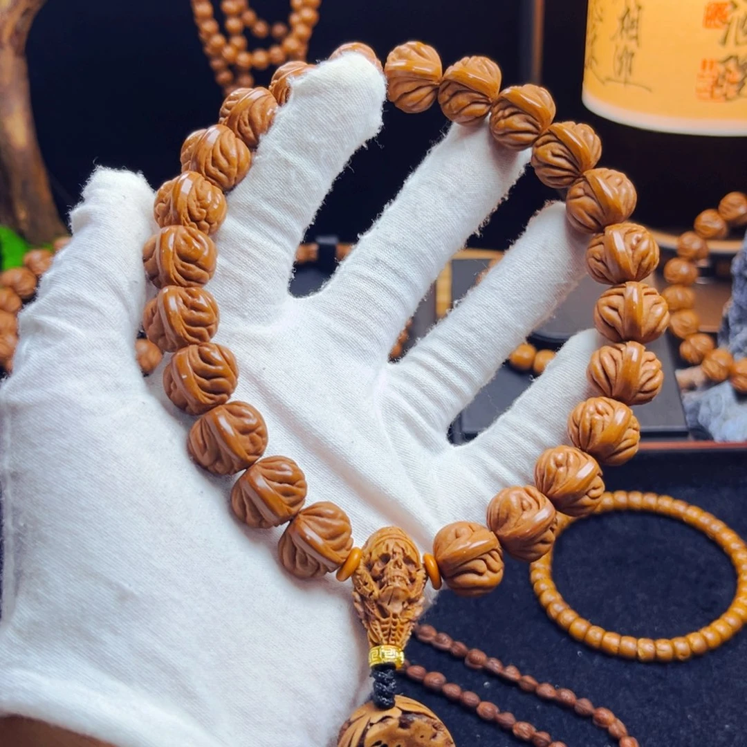 旅***帅吊坠桃核野生桃核