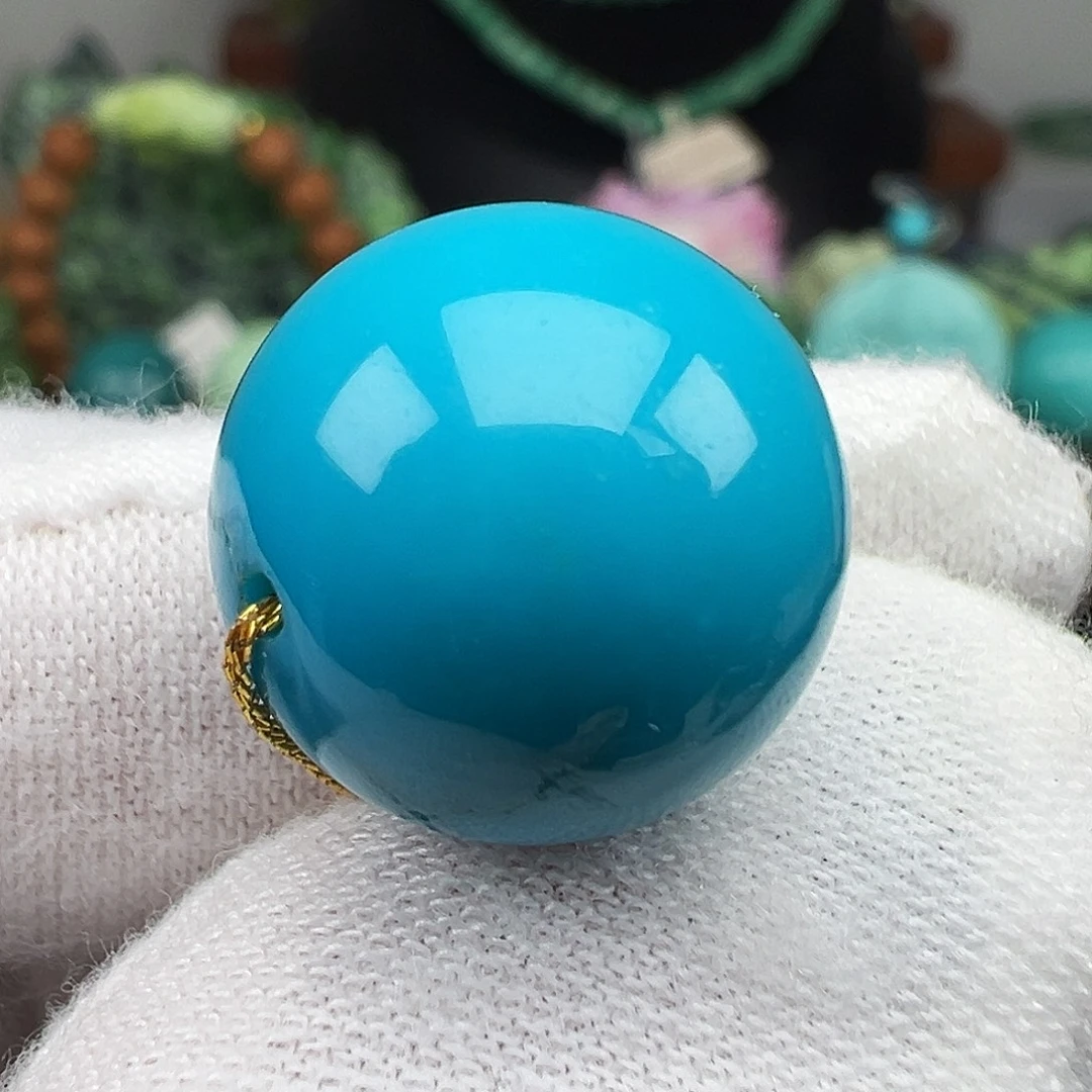 绿松石未镶嵌绿松石主播万丽