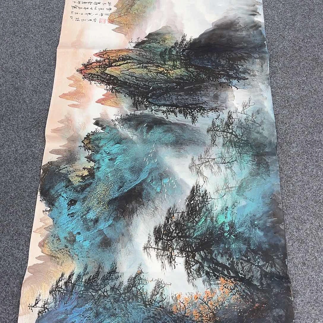 国画纯手绘作品欣赏