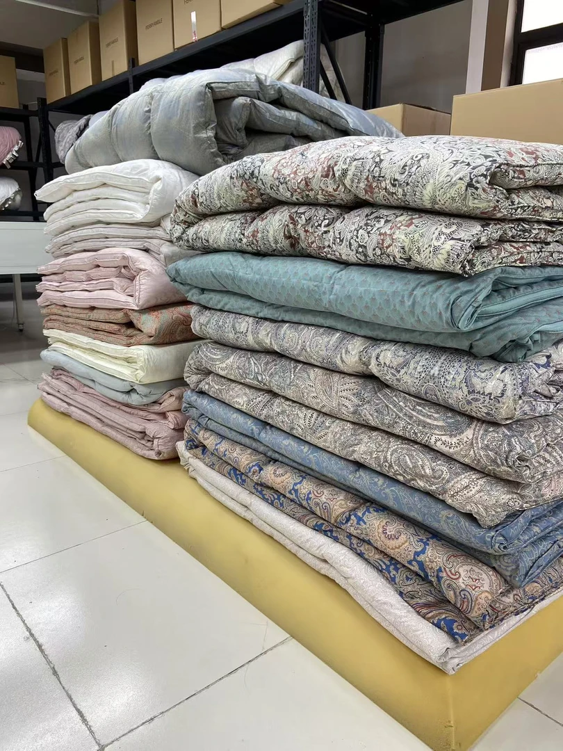 粉色双层加厚冬被 孤品被子