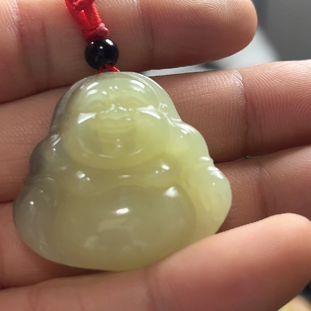 和田玉（黄玉）未镶嵌吊坠(不含链)
