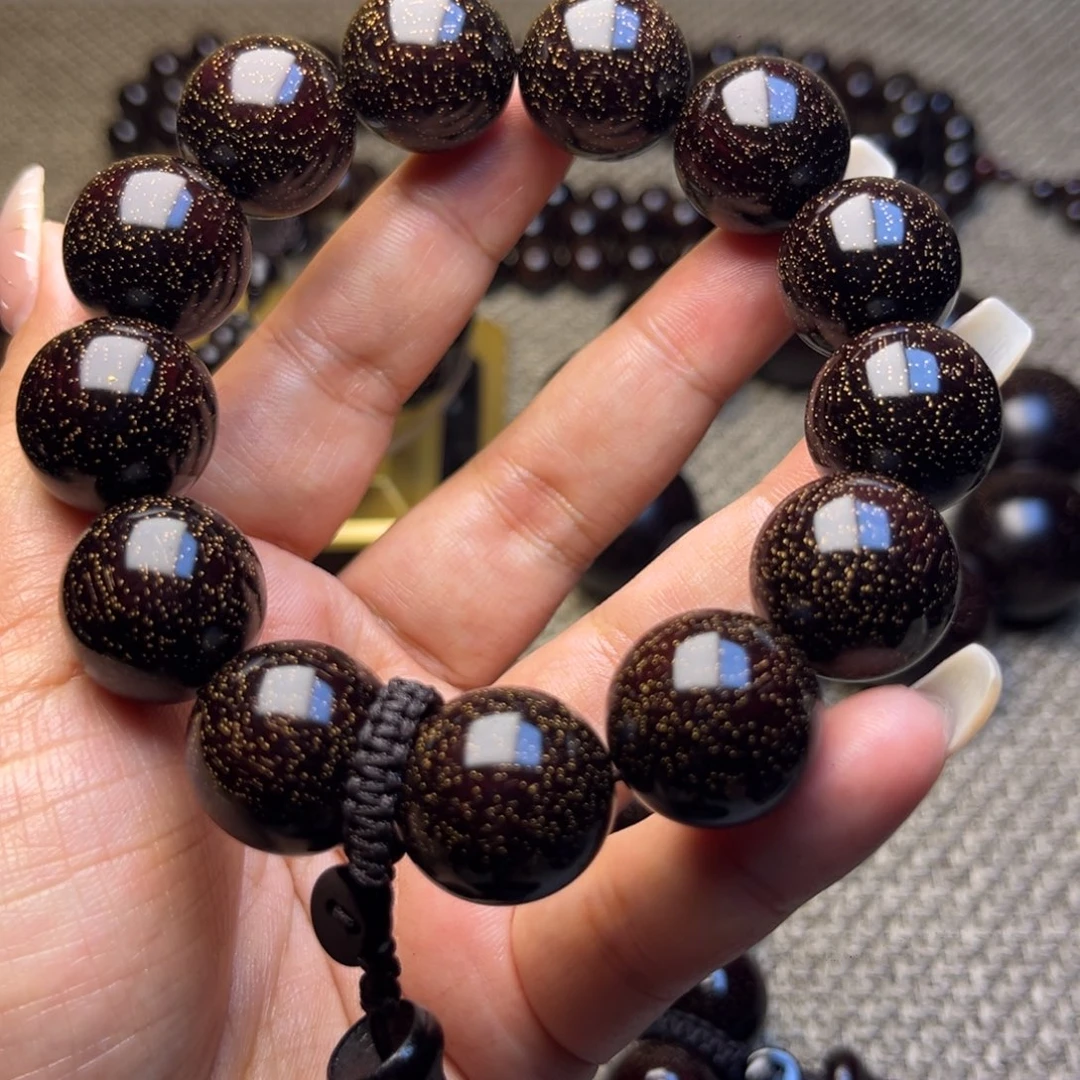 檀香紫檀（小叶紫檀）1.8 13颗爆星