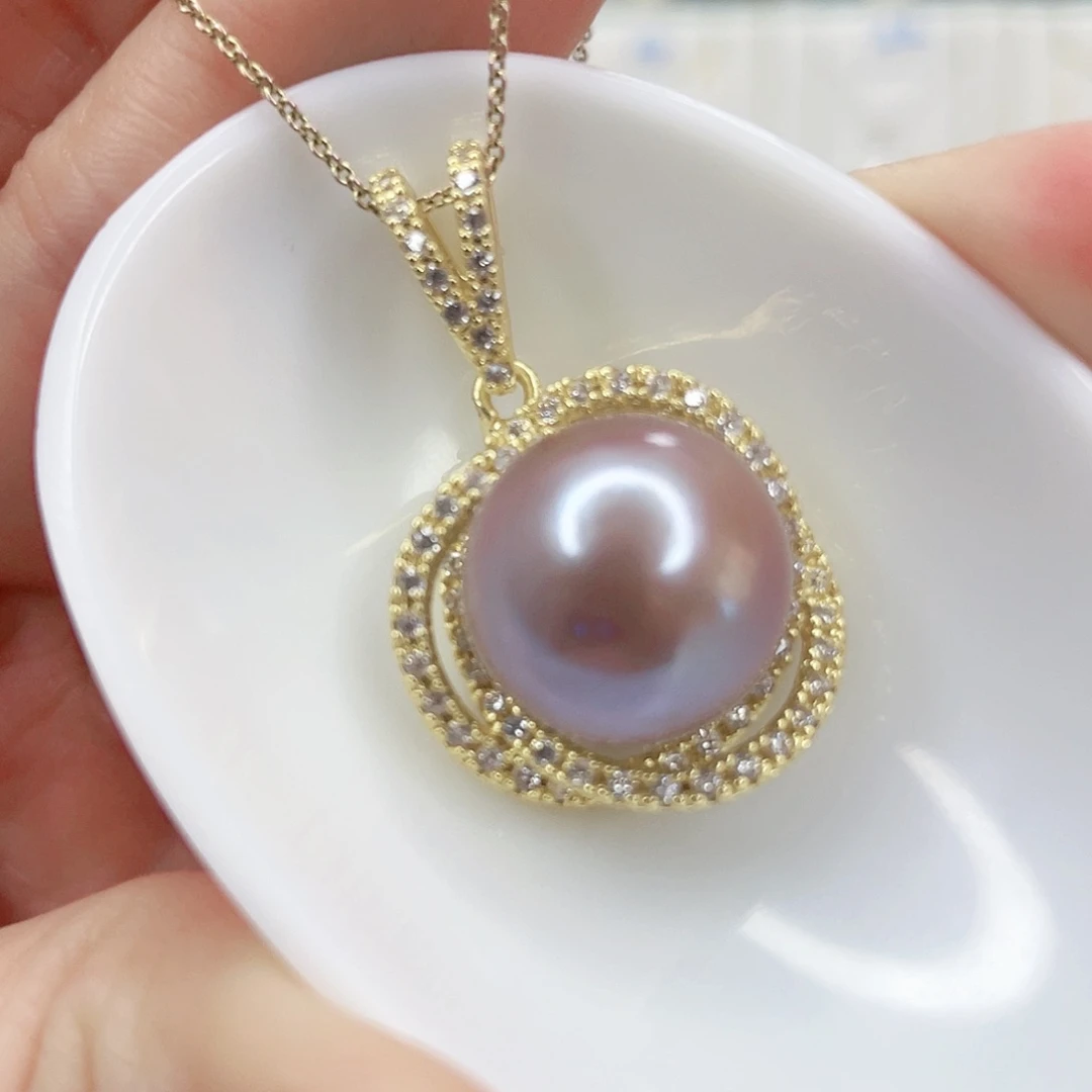 淡水珍珠吊坠(赠链)未镶嵌