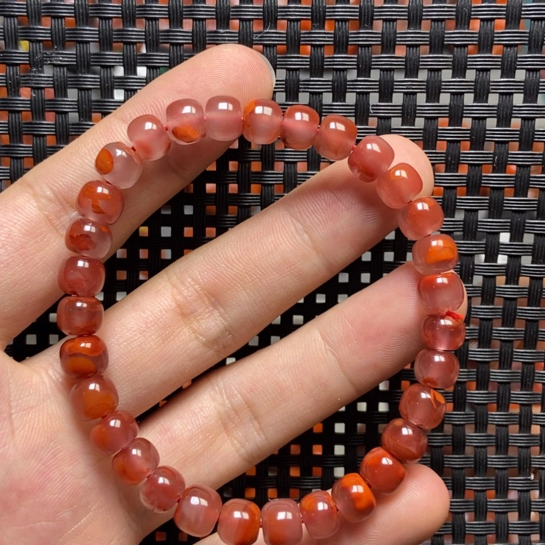 南红玛瑙未镶嵌手串7mm