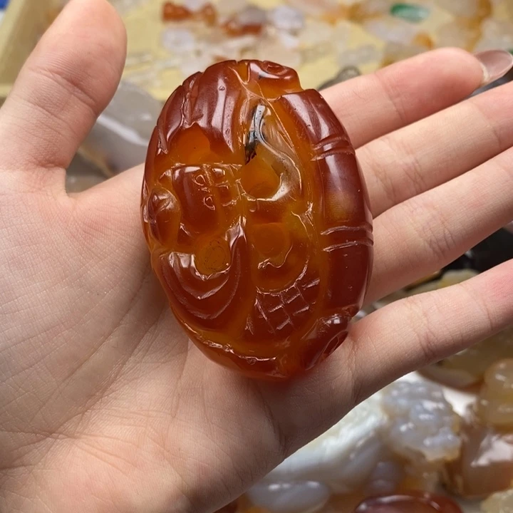 玛瑙/玉髓未镶嵌颈饰