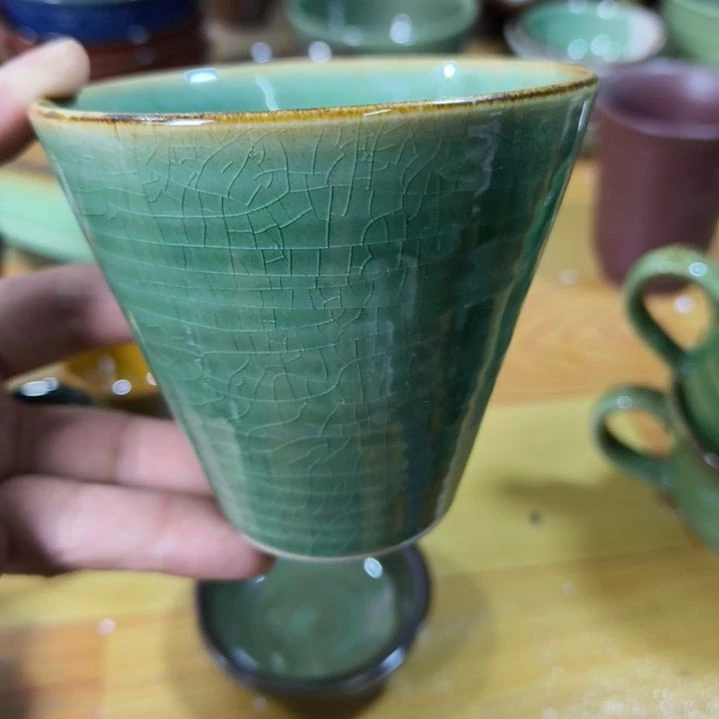 瓷片磁州窑五厂盘碗壶杯