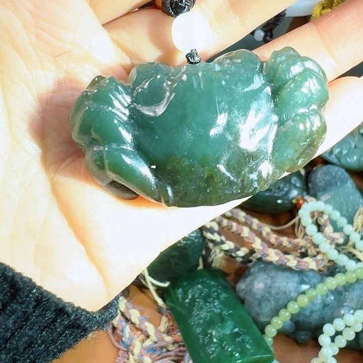 和田玉把件未镶嵌