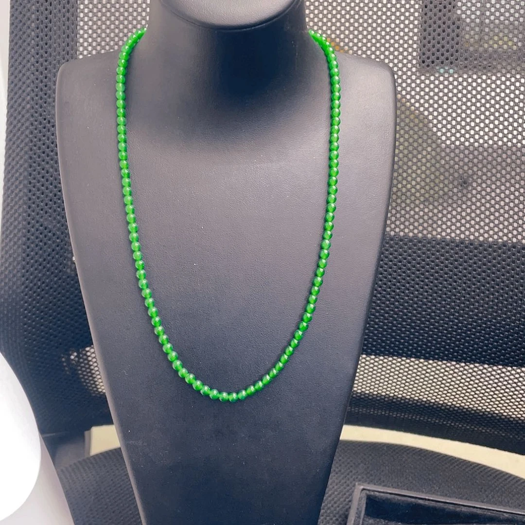 翡翠未镶嵌项链卡5