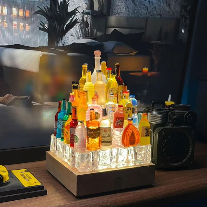 酒瓶小夜灯DIY手工制作材料包氛围感情人节生日礼物送男友送女友