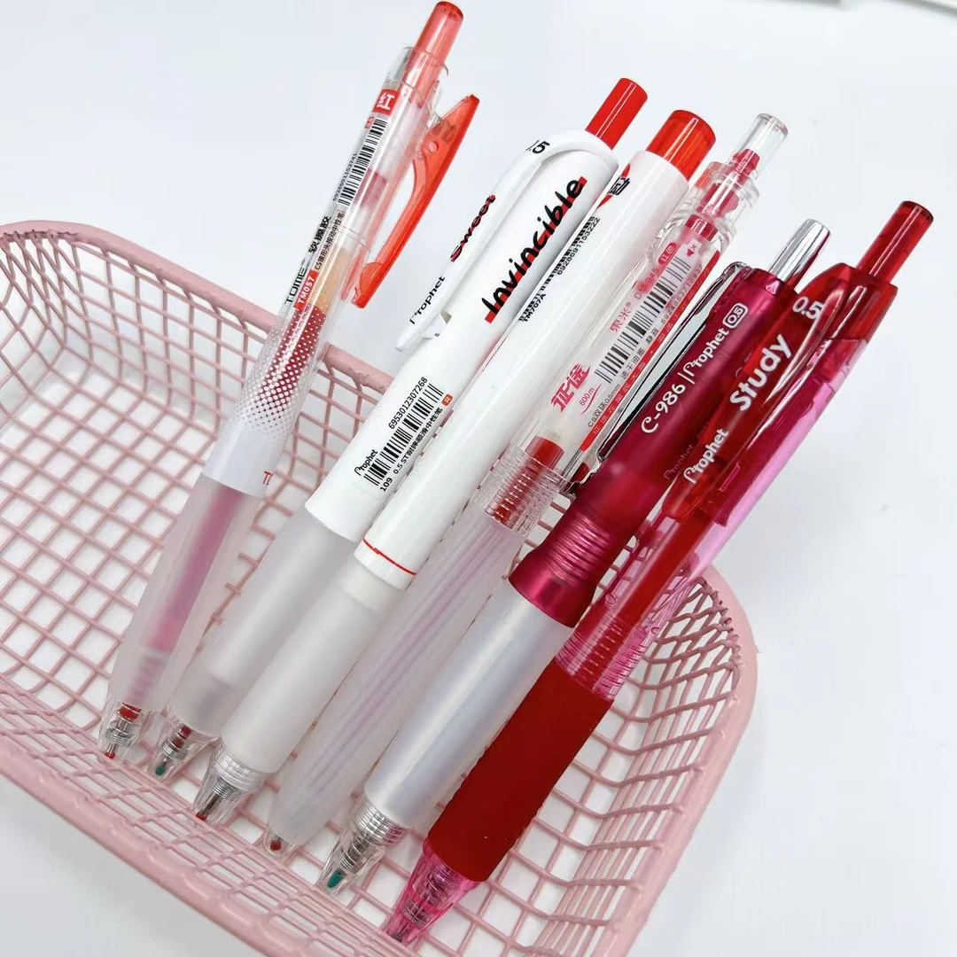 【红墨/6支】N02霸王笔记红兜兜Sweet征途..掉封蜡不售后 奶粉推荐