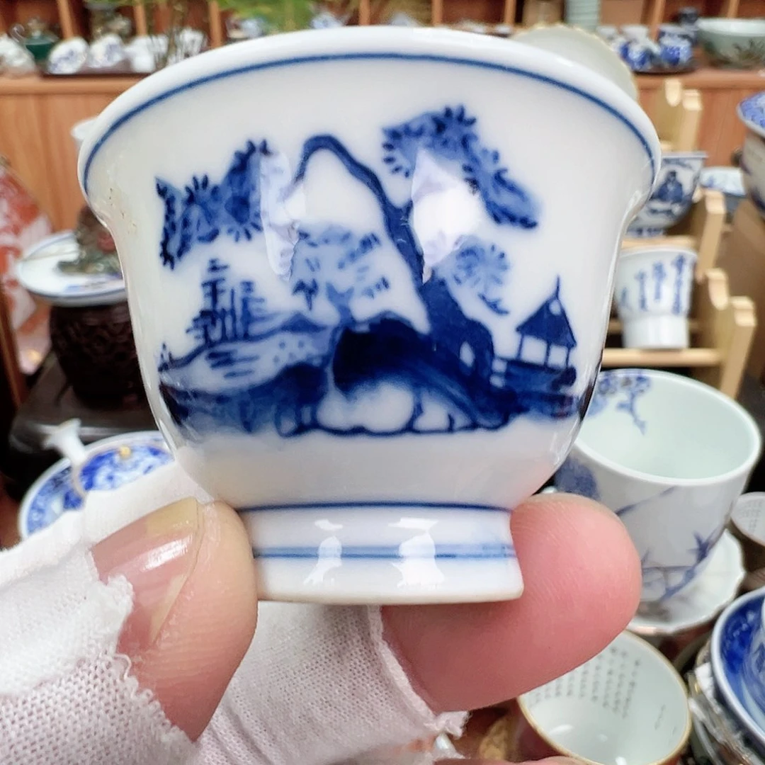 柴窯茶具茶壶茶杯盘子