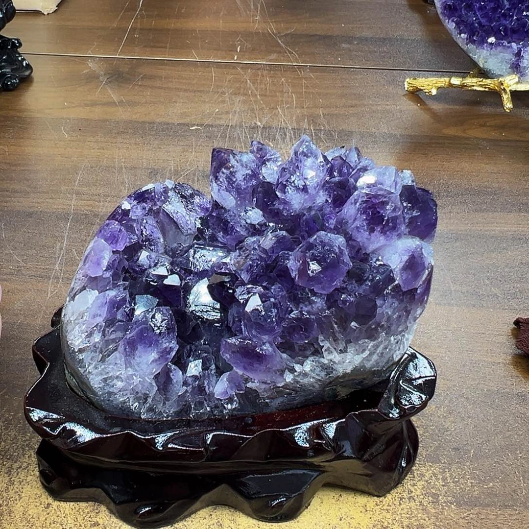 紫晶摆件未镶嵌福利