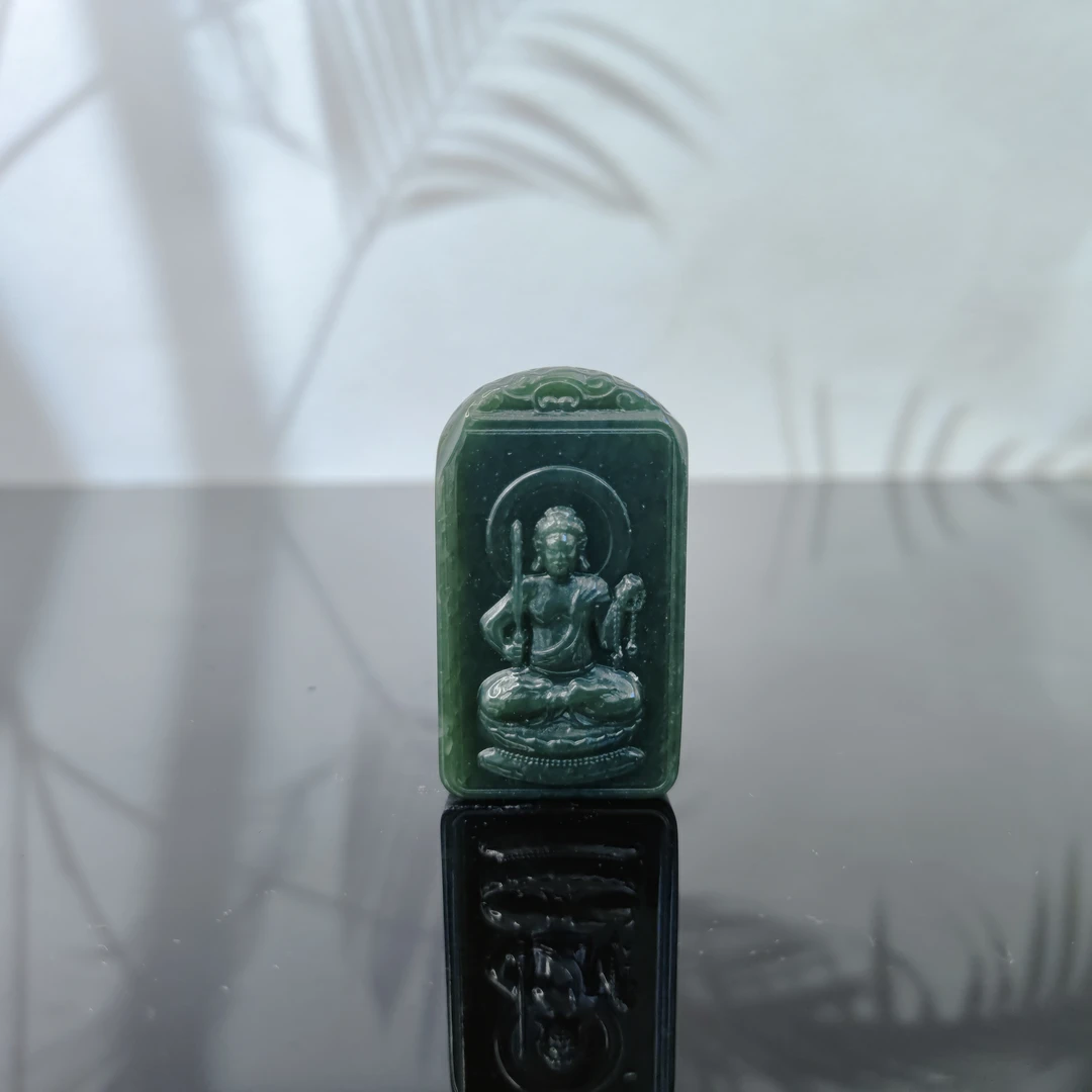 N和田玉不动明王吊坠（鸡）3205