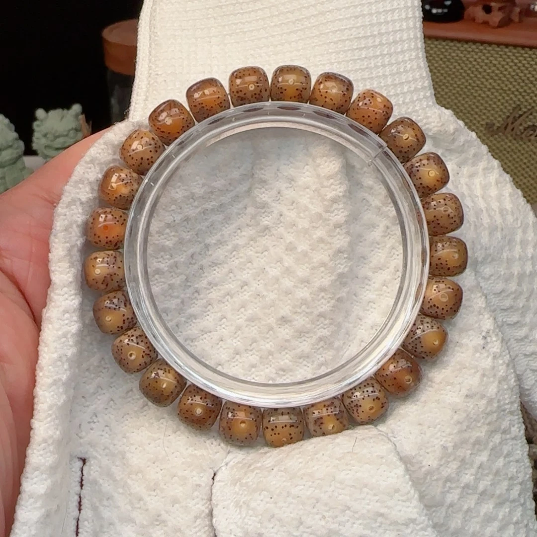 星月菩提手串冰糖火烧云9*8