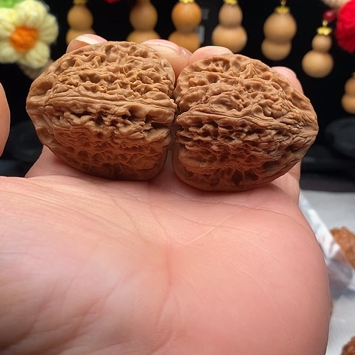 把件文玩核桃41尺三角南疆