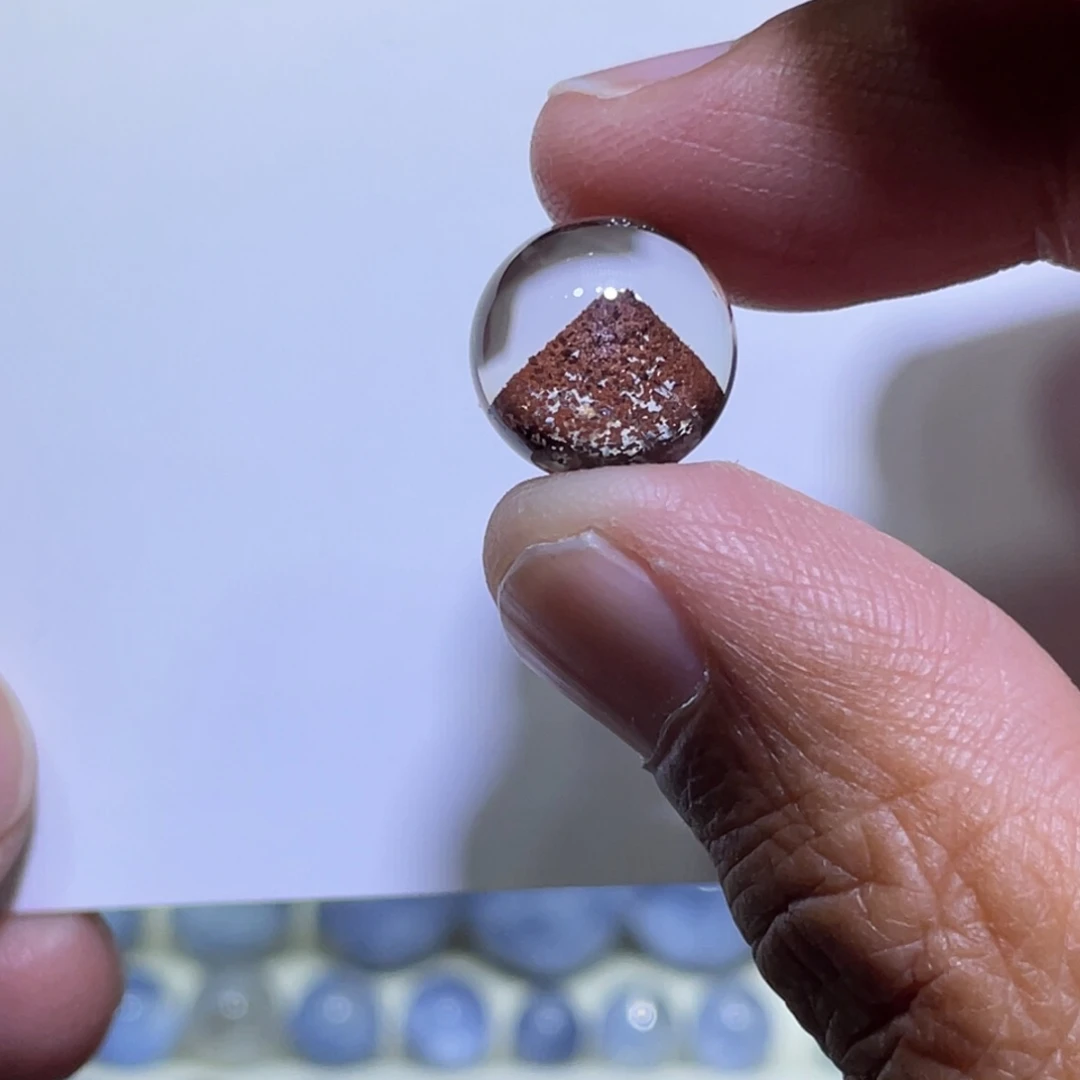 水晶未镶嵌珠宝半成品