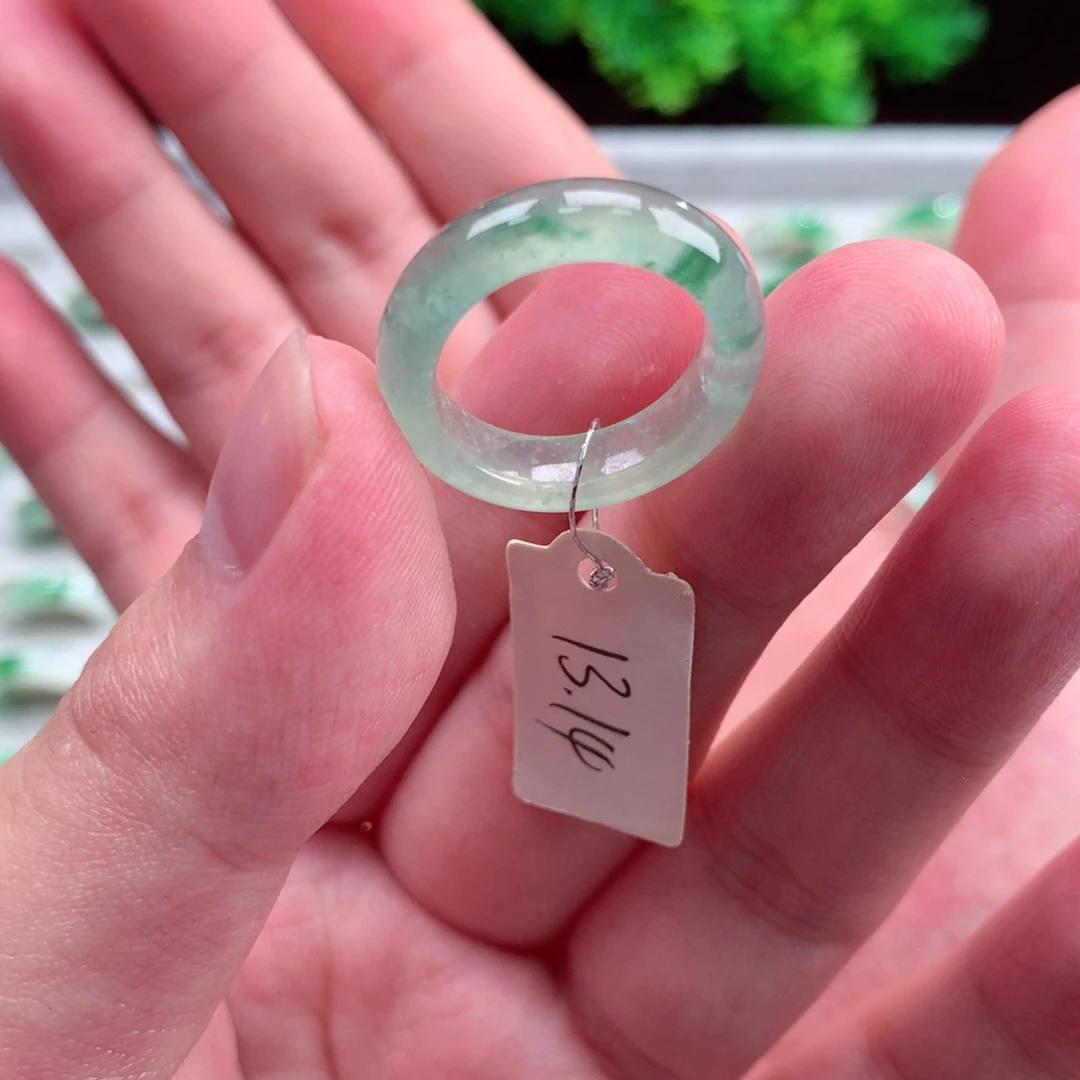 未镶嵌戒指翡翠天然