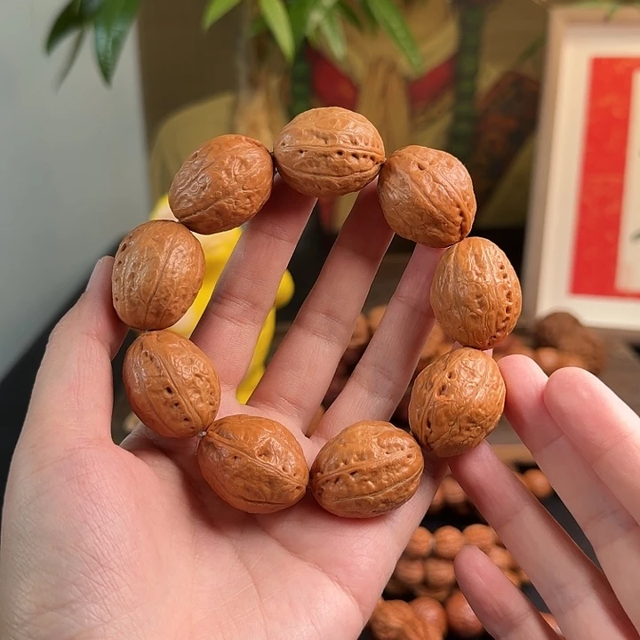 桃核手串胖枣手串