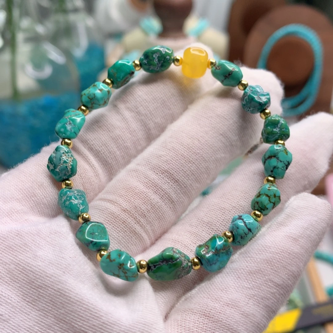 绿松石未镶嵌饰品