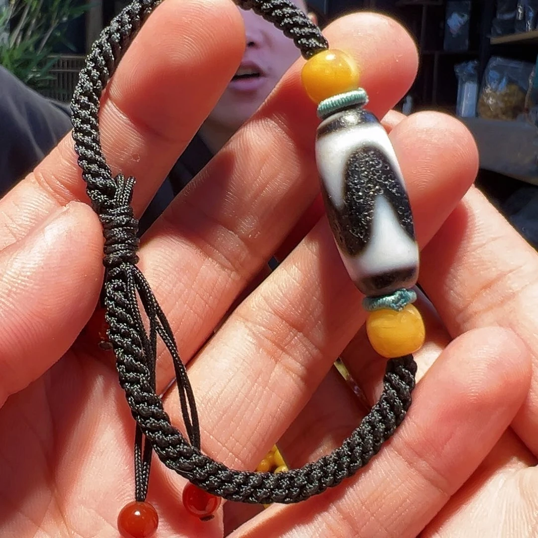 玛瑙/玉髓手串未镶嵌丫丫